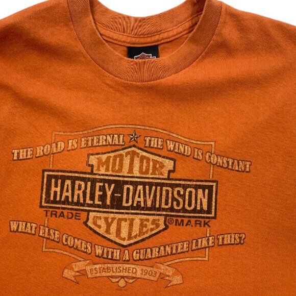Harley Davidson Road Is Eternal Double Sided Tank Muscle Tee T-Shirt Men's XL - Picture 2 of 6